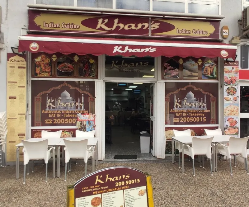 Khan's restaurant in Gibraltar